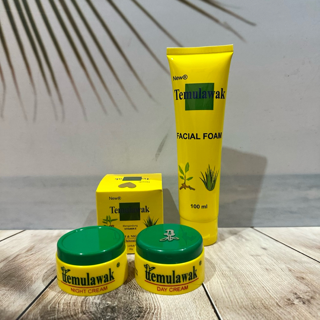 (paket) NewR cream temulawak original 3in1 bpom