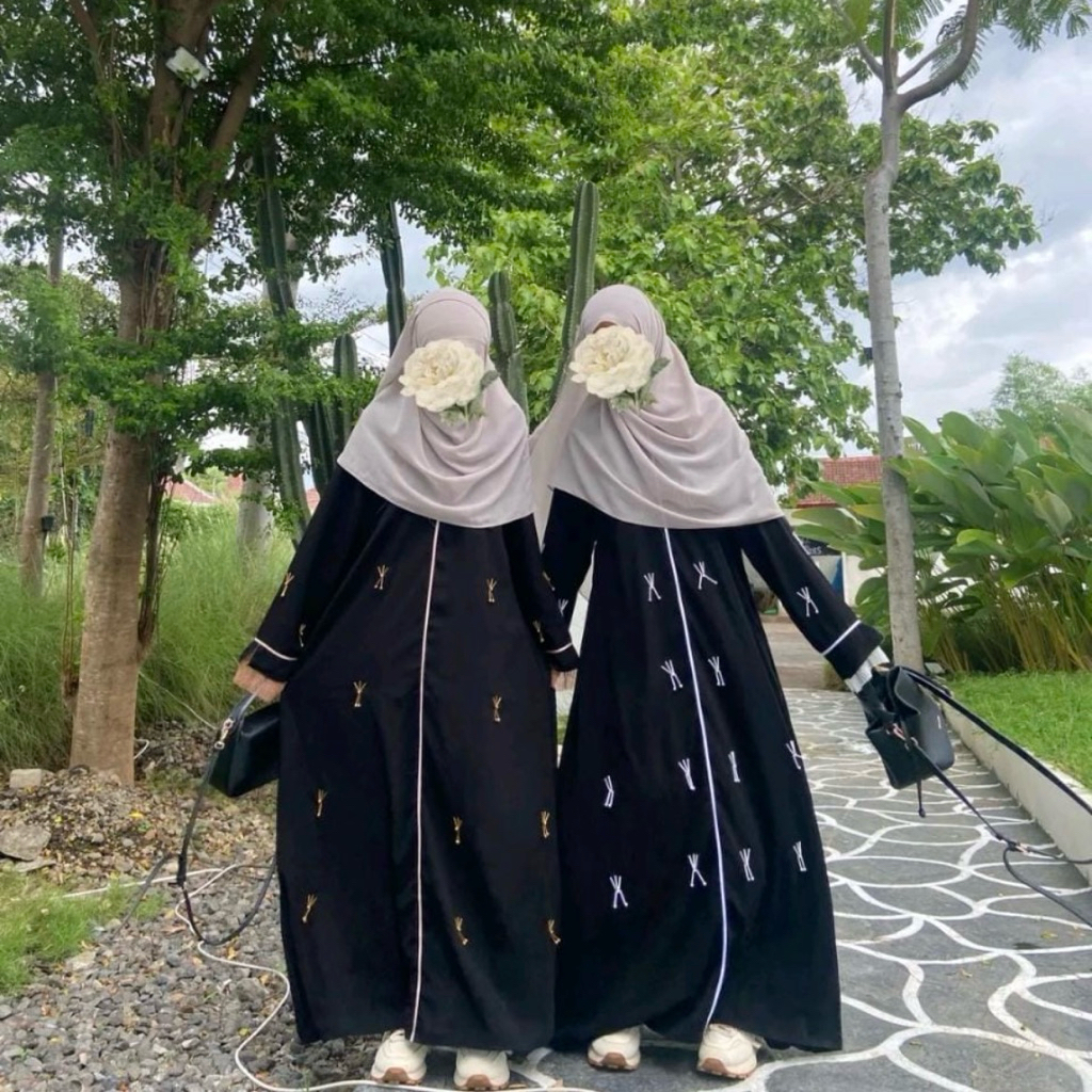 Abaya Nahla Abaya Hitam Remaja