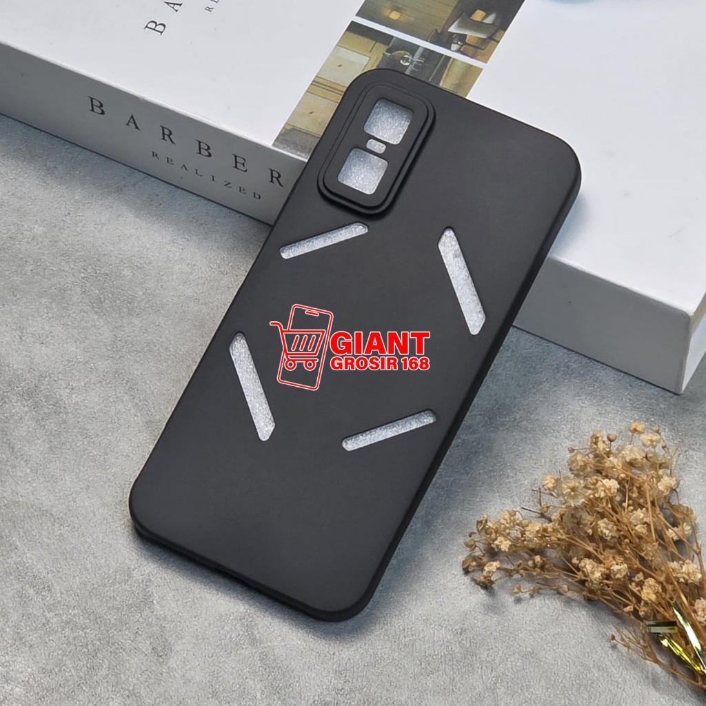 Infinix GT 30 Pro Infinix GT 30 Macaron Square Black Softcase Candy Macaron / Case Square Black Infi