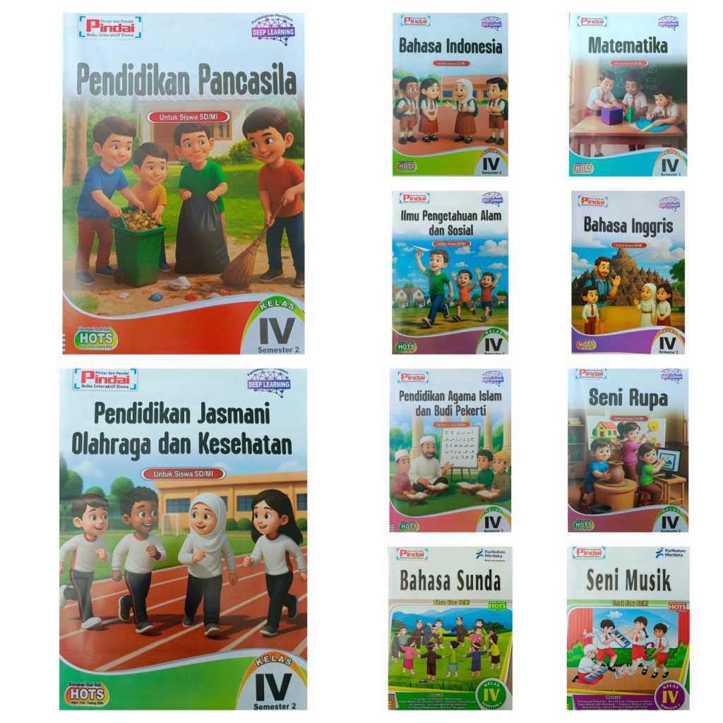 LKS Pindai Kelas 4 Semester 2 Kurikulum Merdeka