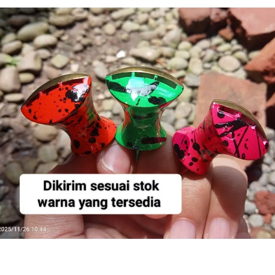 KDI sawangan fiber kuningan lubang 3 suara nyaring