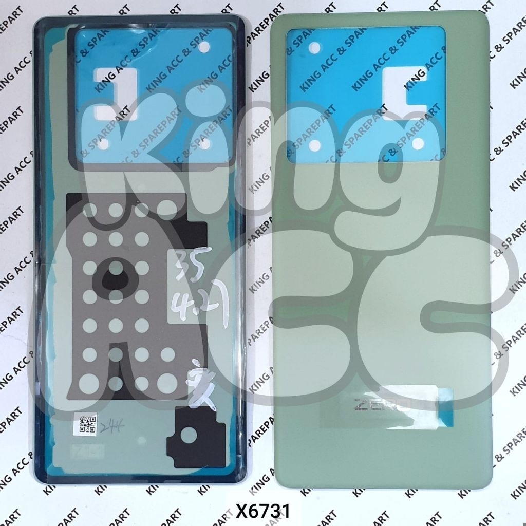 BACKDOOR BACKCOVER TUTUP BELAKANG CASING INFINIX ZERO 30 5G X6731 X6731B