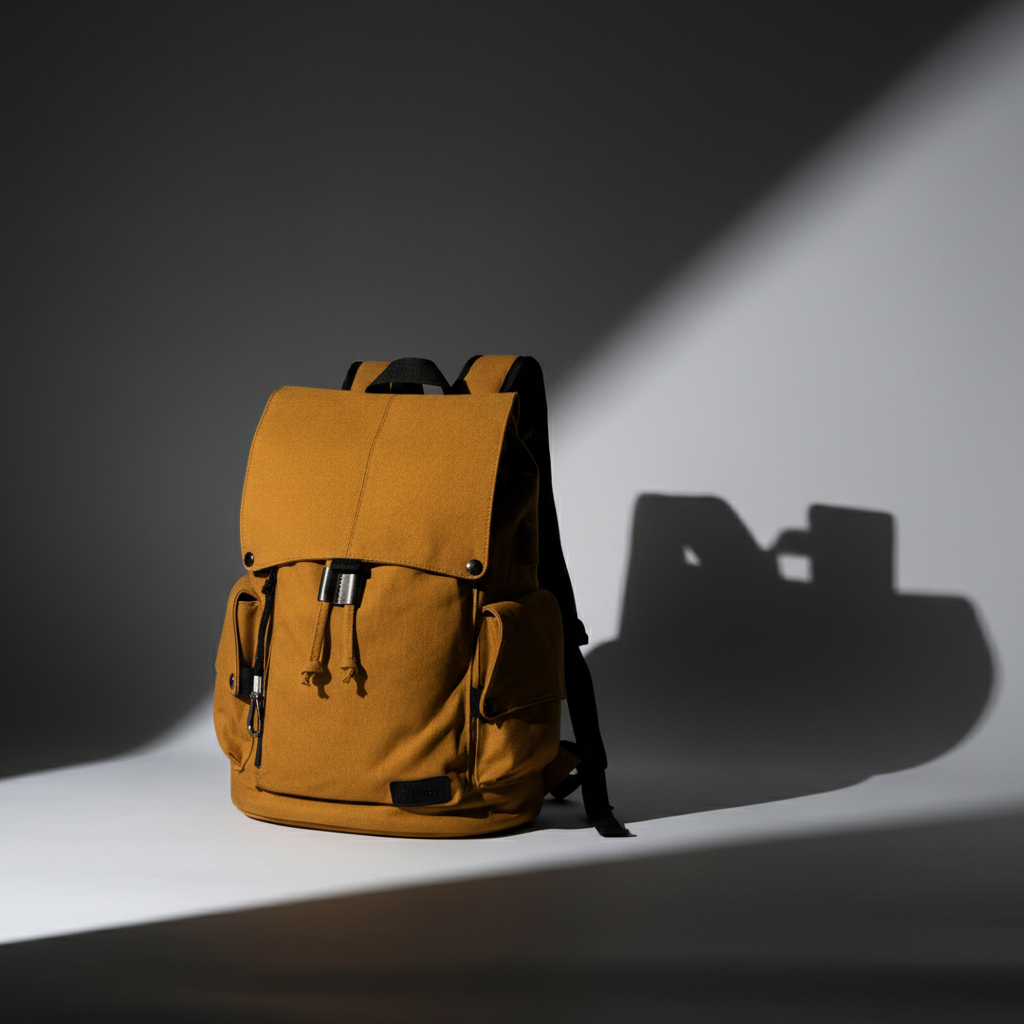 POLO FELIX Tas Pria Ransel Besar Tas Laptop 16in Tas Kanvas Tas Punggung Tas Serut Muat Banyak