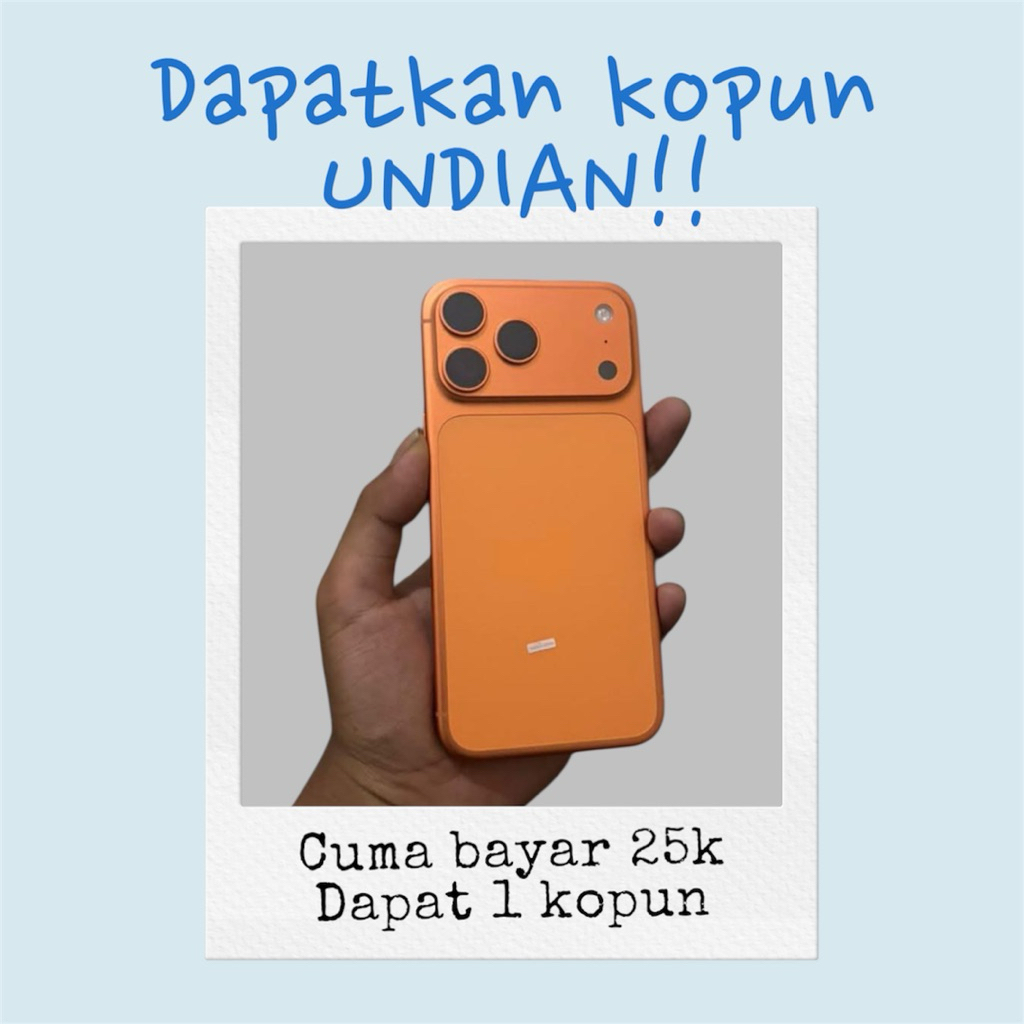 Undian iPhone terbaru