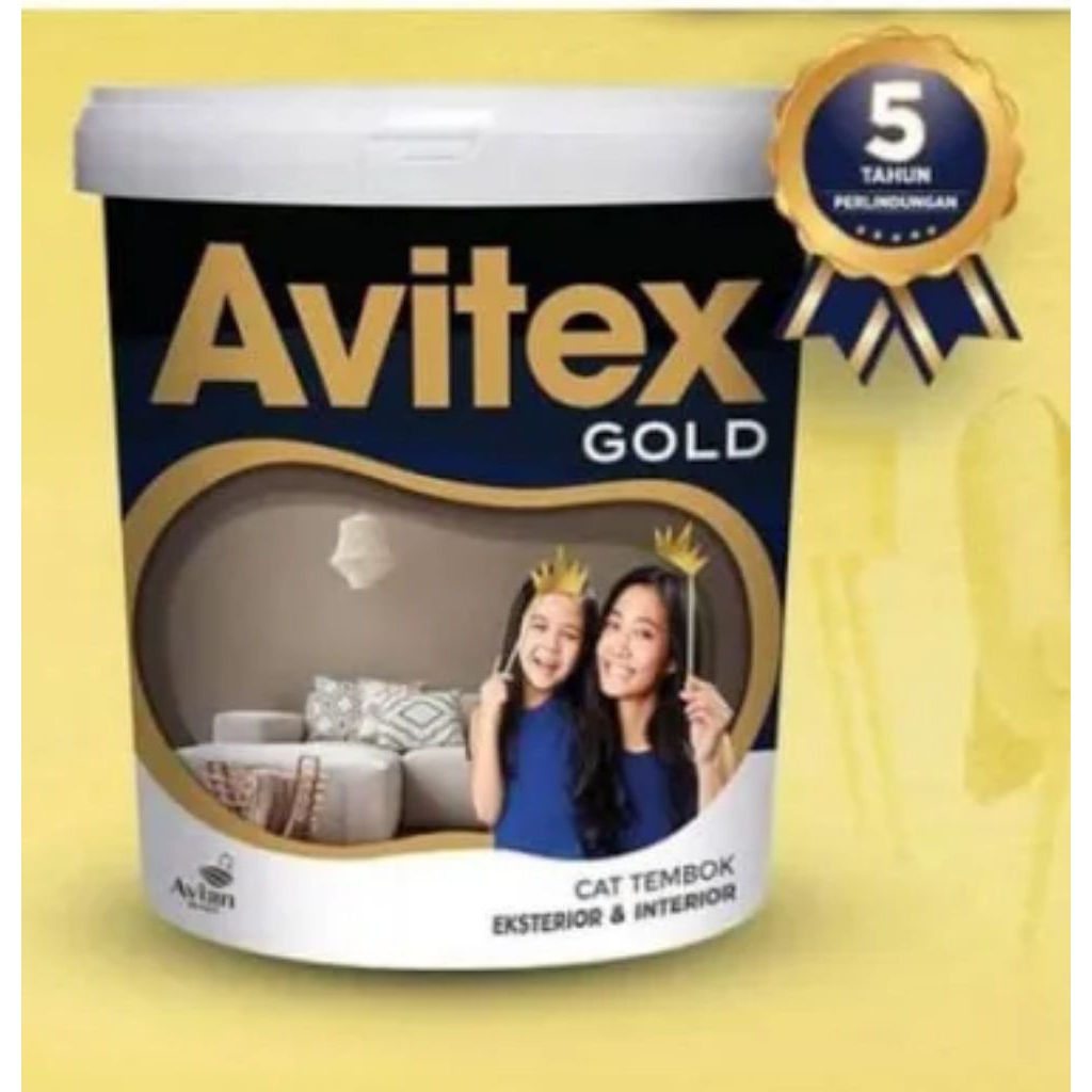 Cat Tembok Exterior & Interior Avitex Gold 25 Kg