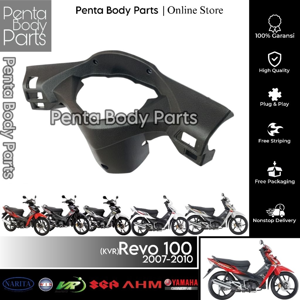 Cover RR Handle - Batok B Kepala Belakang Revo 100 Lancip Lama