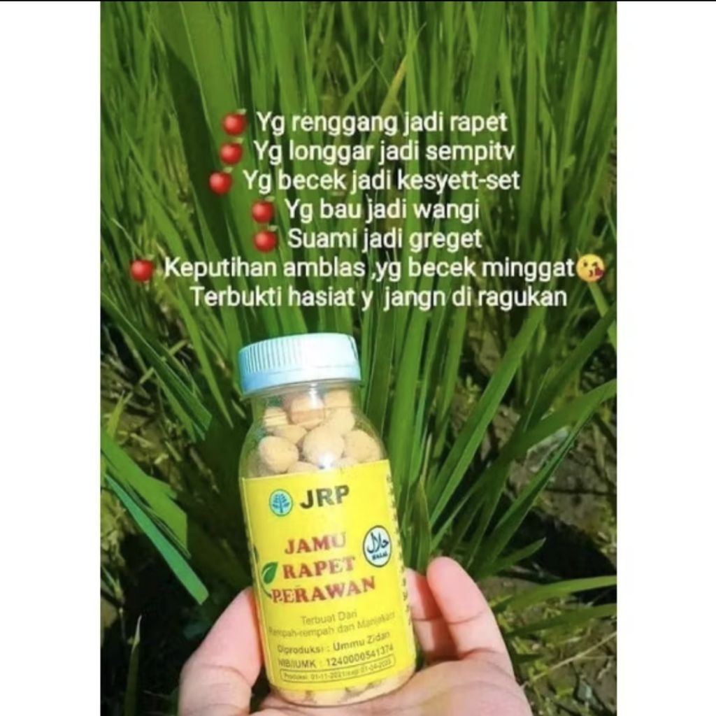 JRP JAMU RAPET PERAWAN ORIGINAL 100% Herbal Ampuh