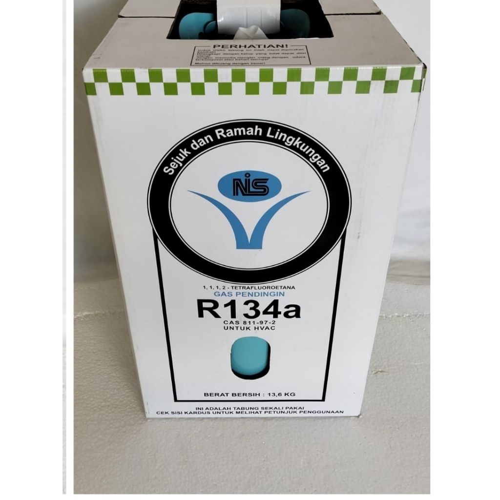 Refrigerant R134a Bailian NIS AC Mobil, Kulkas dan Freezer (13,6kg)