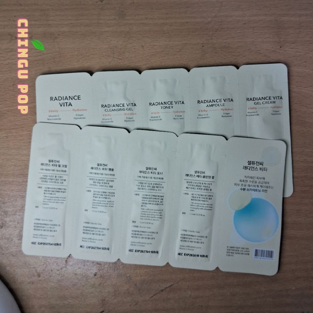 Cell Fusion C Radiance Vita Sample