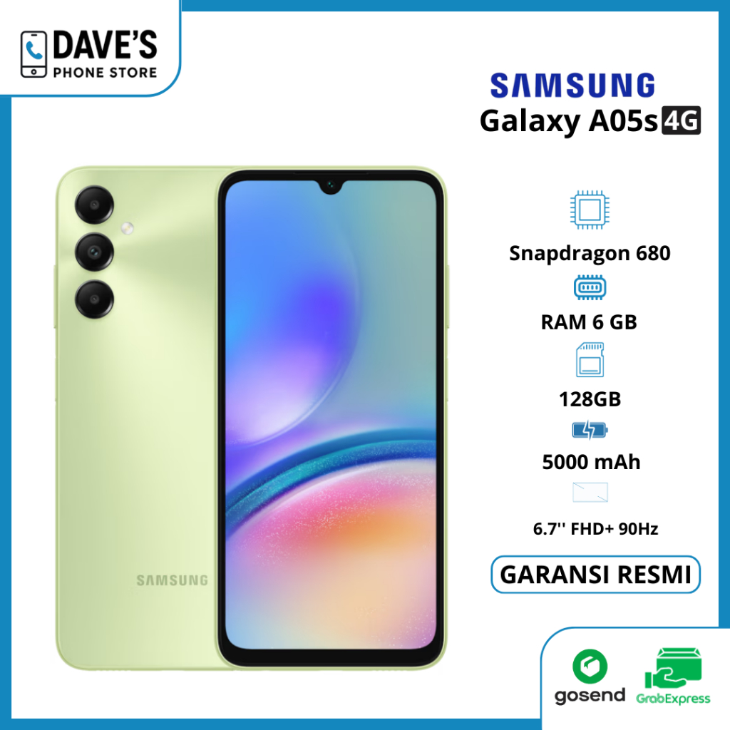 Samsung Galaxy A05s Ram 6/128GB Promo Hp Termurah Gratis Ongkir