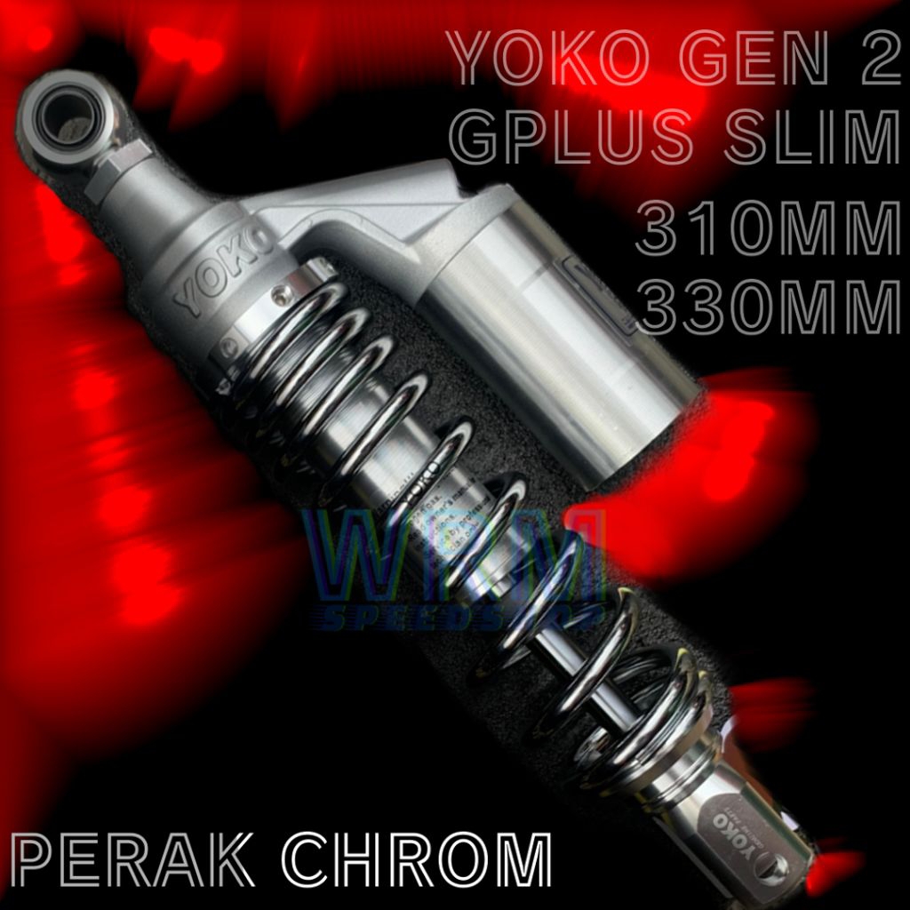 Shock YOKO JLT-191 Model G-Plus Gen2 New Shockbreaker Tabung Fungsi Berisi Oli Dan Gas Nitrogen Shoc