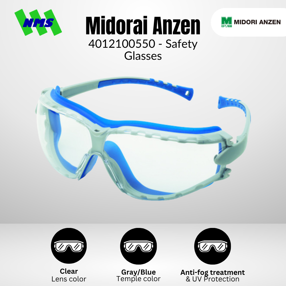 Kacamata Midori Anzen Two-Lens Safety Glasses 4012100550