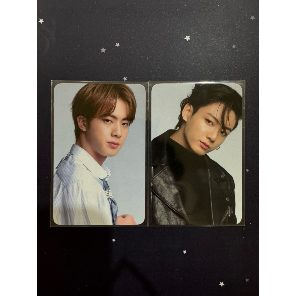 Official POB KTown Dicon Jin Jungkook JK BTS Photocard