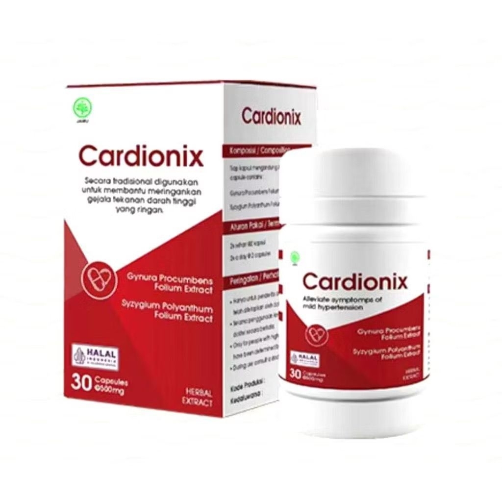 Cardionix Original Untuk Menurunkan Darah Tinggi Obat Hipertensi