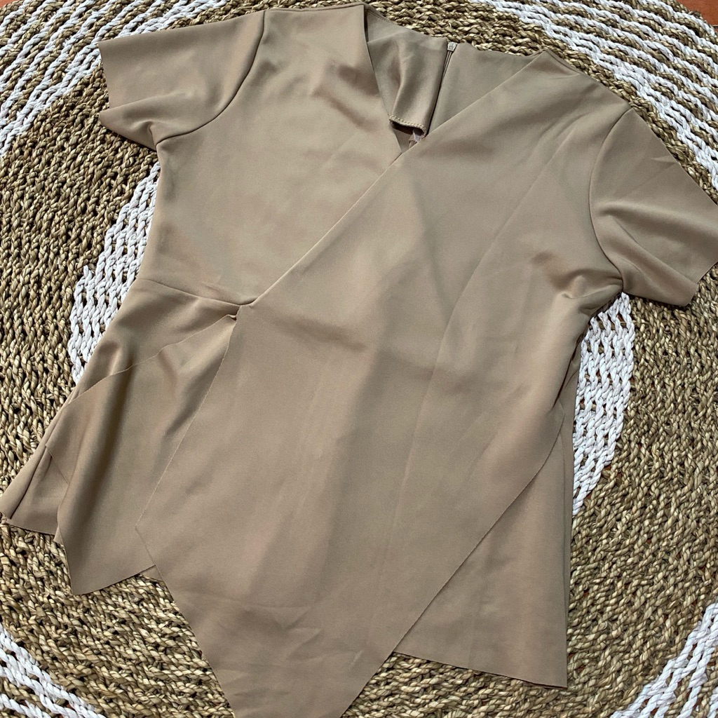 Blouse Scuba - Atasan Scuba - Atasan Bodycon - Baju atasan Wanita Murah