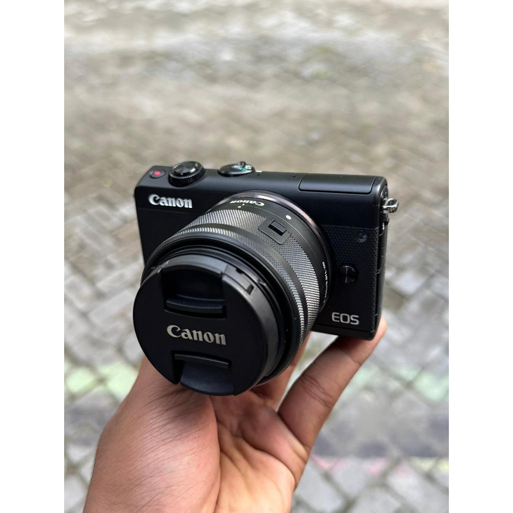 Camera Mirrorles Canon Eos M100 Kit 1545 IS STM (Second)