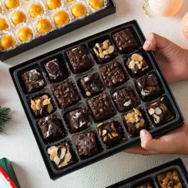 HAMPERS christmas / natal -  FUDGY BROWNIES