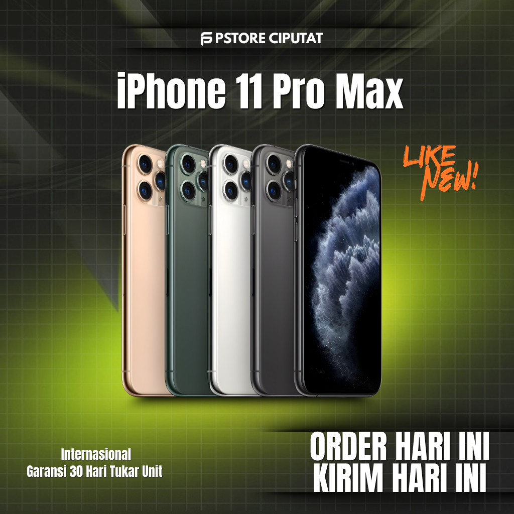 Iphone 11 Pro Max Like New 512GB/256GB/64GB Original