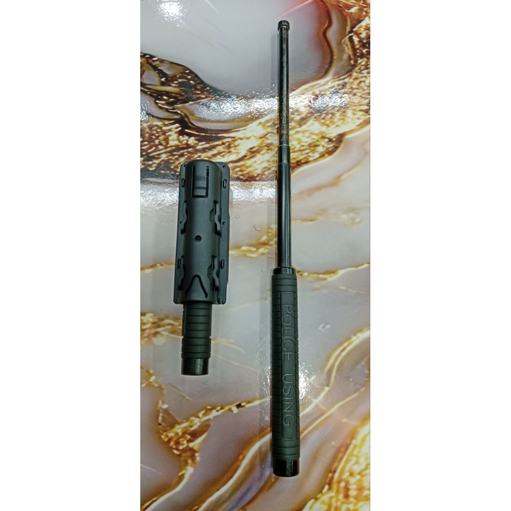 BATON POLI ALAT BATIN STICK POLICE / SECURITY  ORIGINAL
