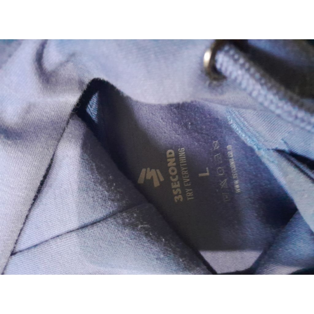 sweater hoodie leaf n 3second original (second)