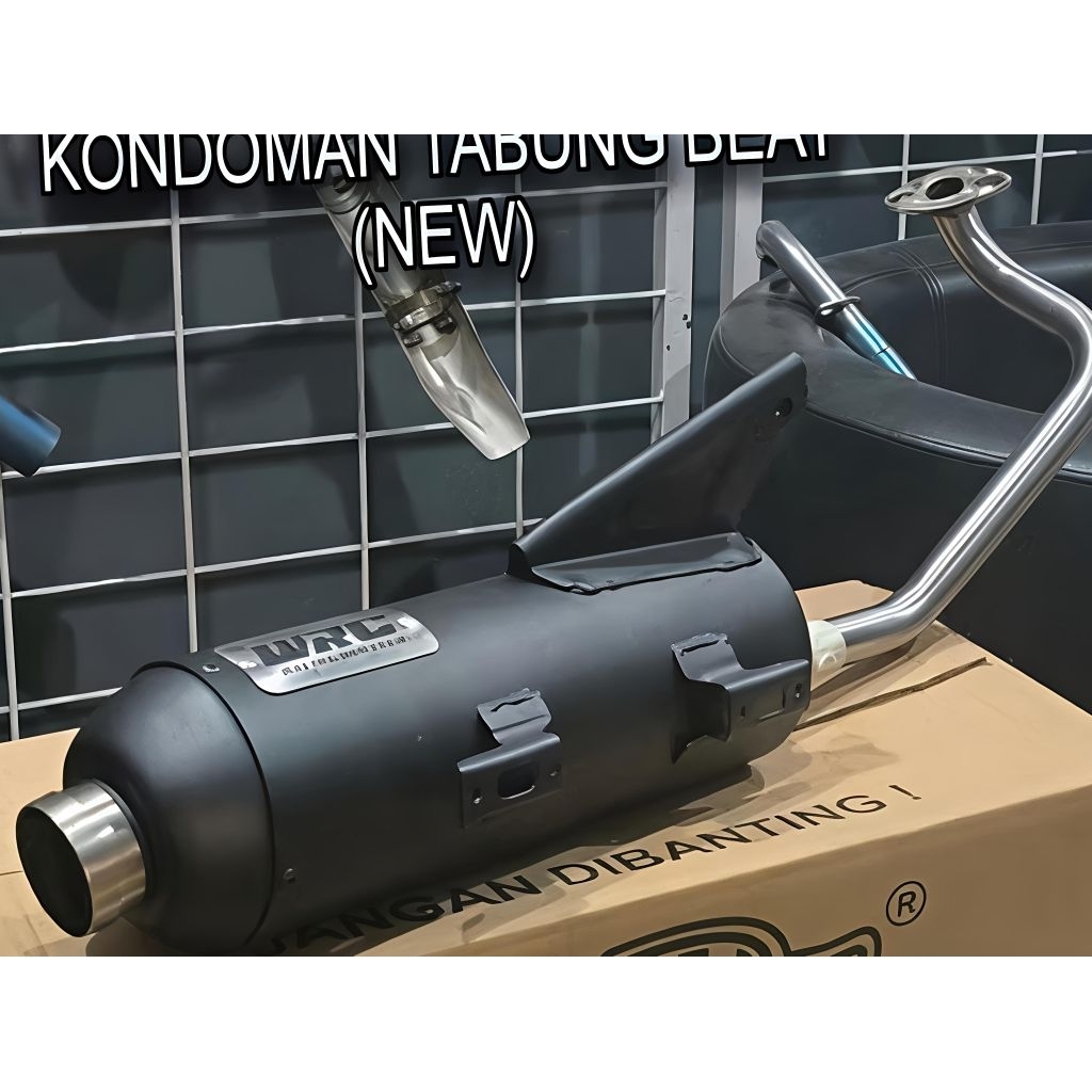 knalpot std by WRC full bass menambah staylis motor anda untuk beat Scoopy Vario Mio nmax aerox PCX 