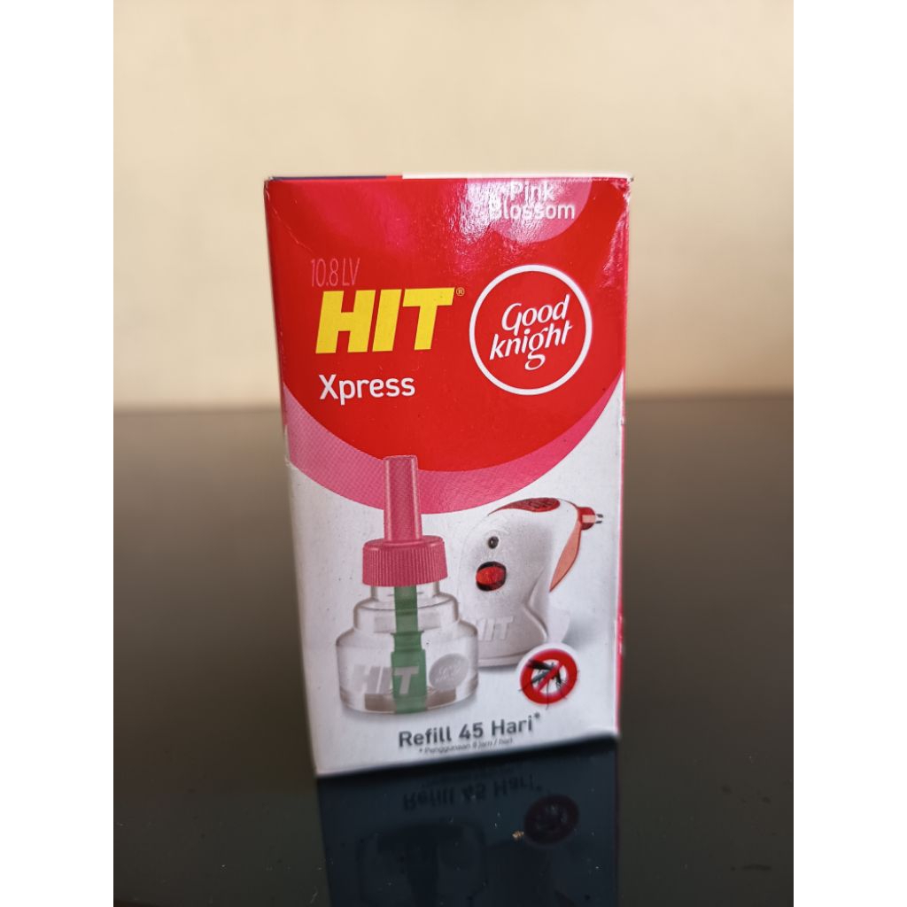 Refill HIT Xpress Obat Nyamuk Cair Elektrik Pink Blossom 35 ml Cairan Isi Ulang Pembasmi Nyamuk 35ml