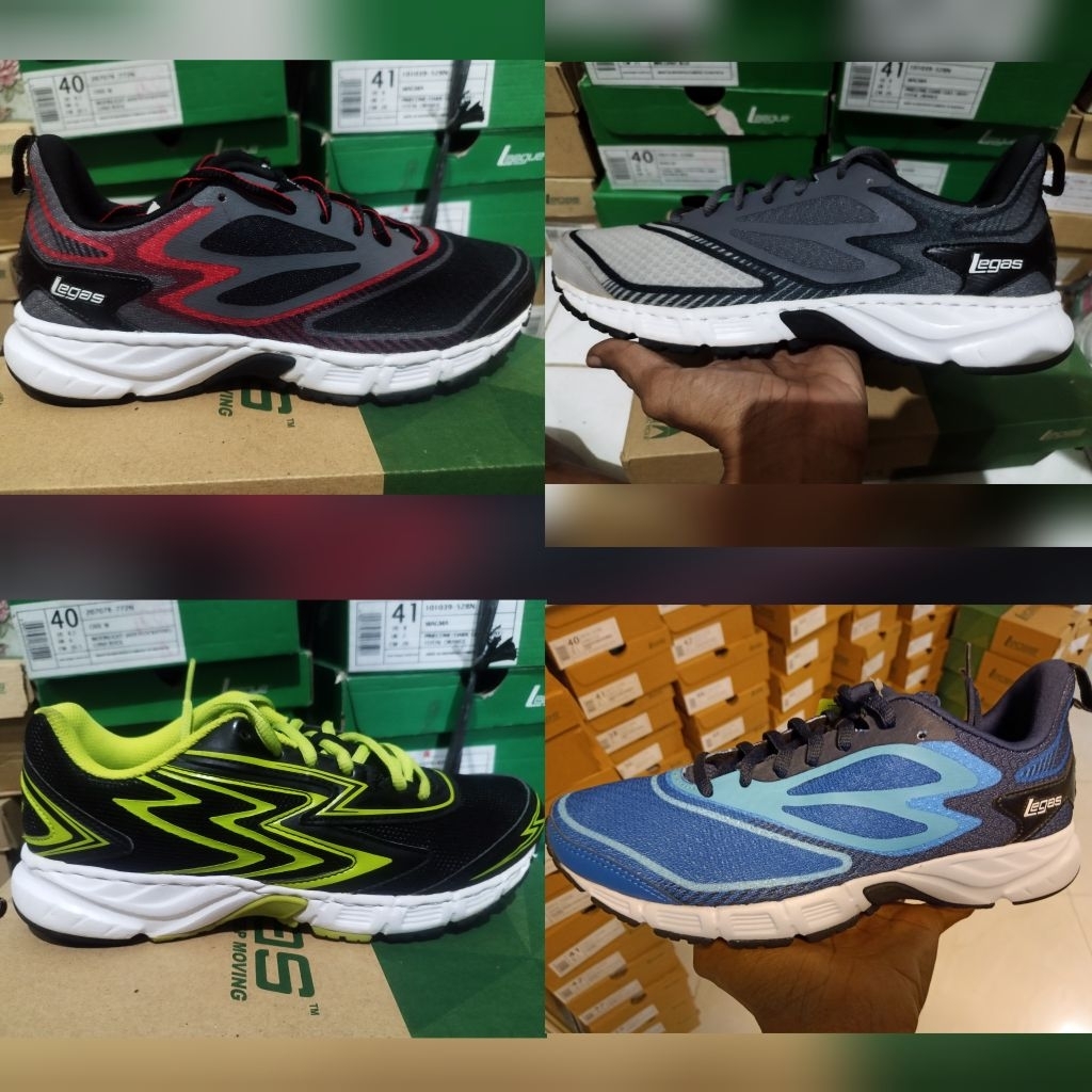Sepatu League Legas Philion Cyclone Persit Lan U Original Sepatu Olahraga Jogging Senam Running Pria
