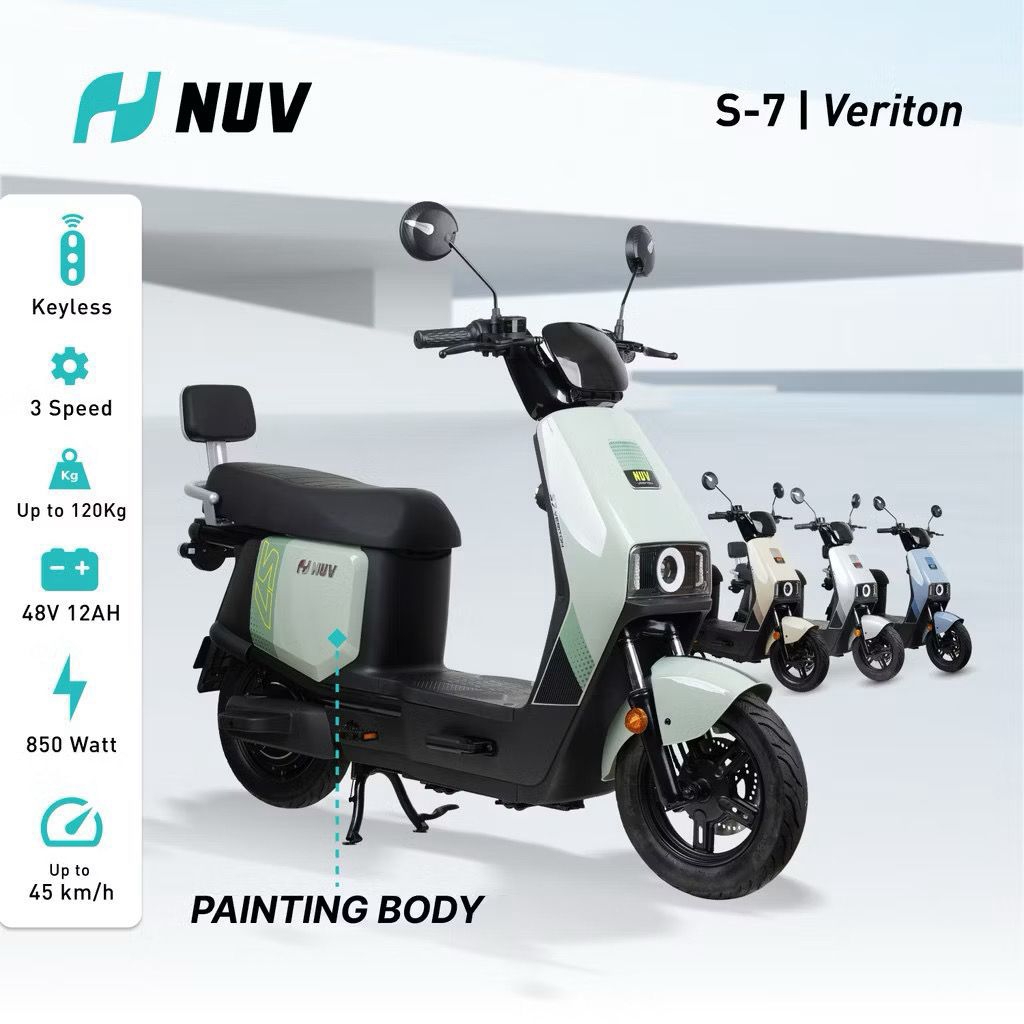 Sepeda Listrik Nuv Veriton 48vt12ah 850watt