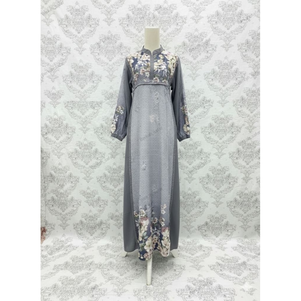 Gamis Lebaran Motif Premium – Long Dress Elegan Harga 100 Ribuan