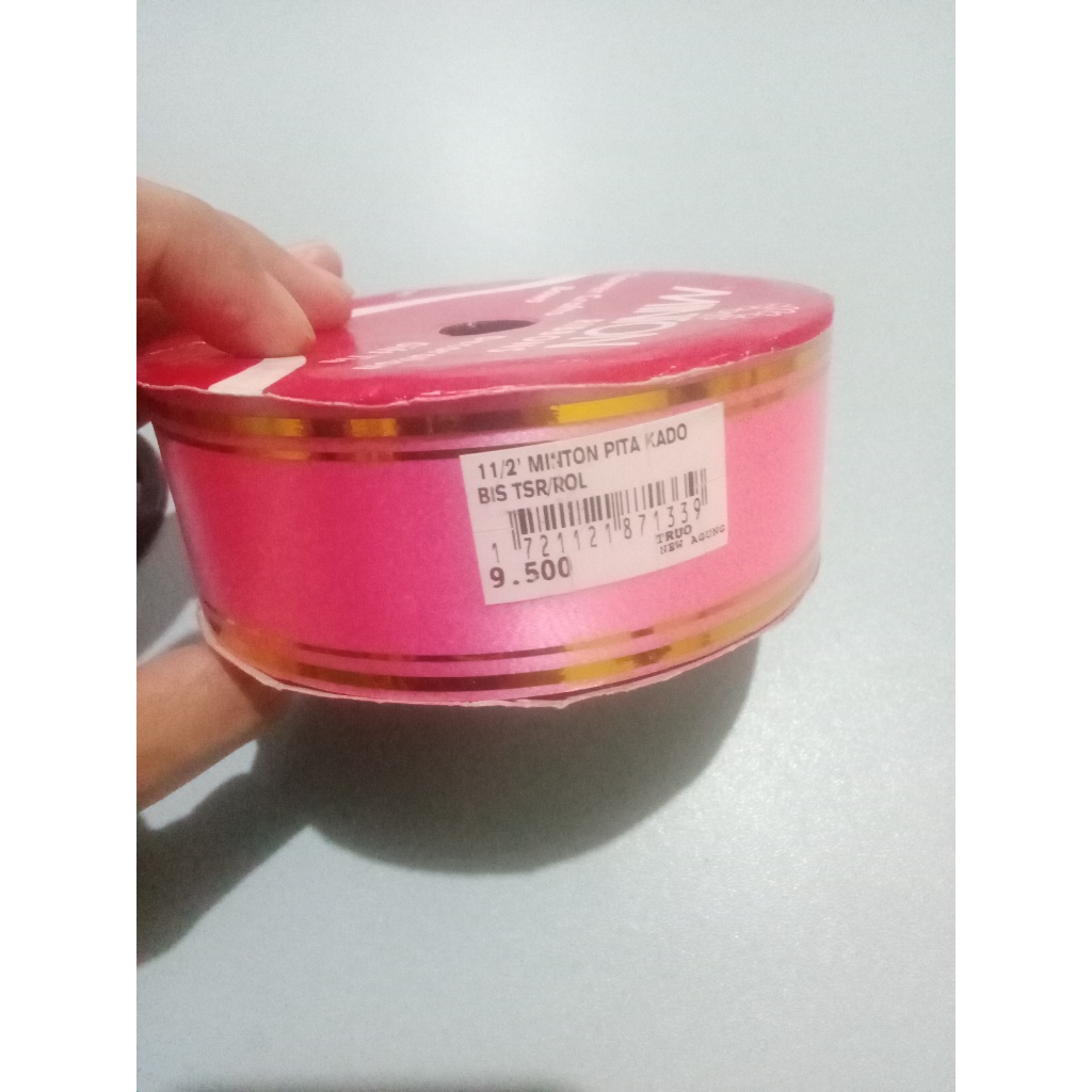 Pita Kado Roll Ribbons Minton | Pita Kado Pita Kertas Minton