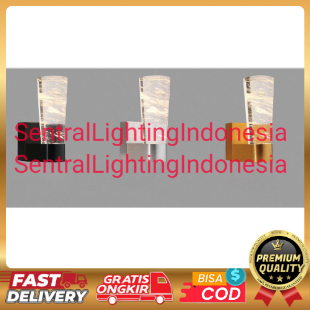 SL8066-1 LAMPU DINDING HIAS LED MINIMALIS MODERN TERAS DEPAN WASTAFEL DLL WALL LAMP