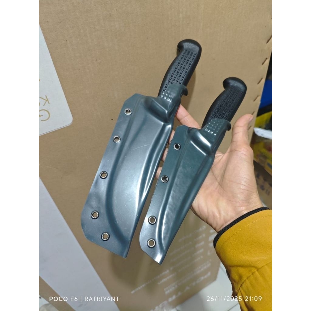 PISAU BONING LENGKUNG LURUS ZHONGYUAN + SARUNG (1PCS)