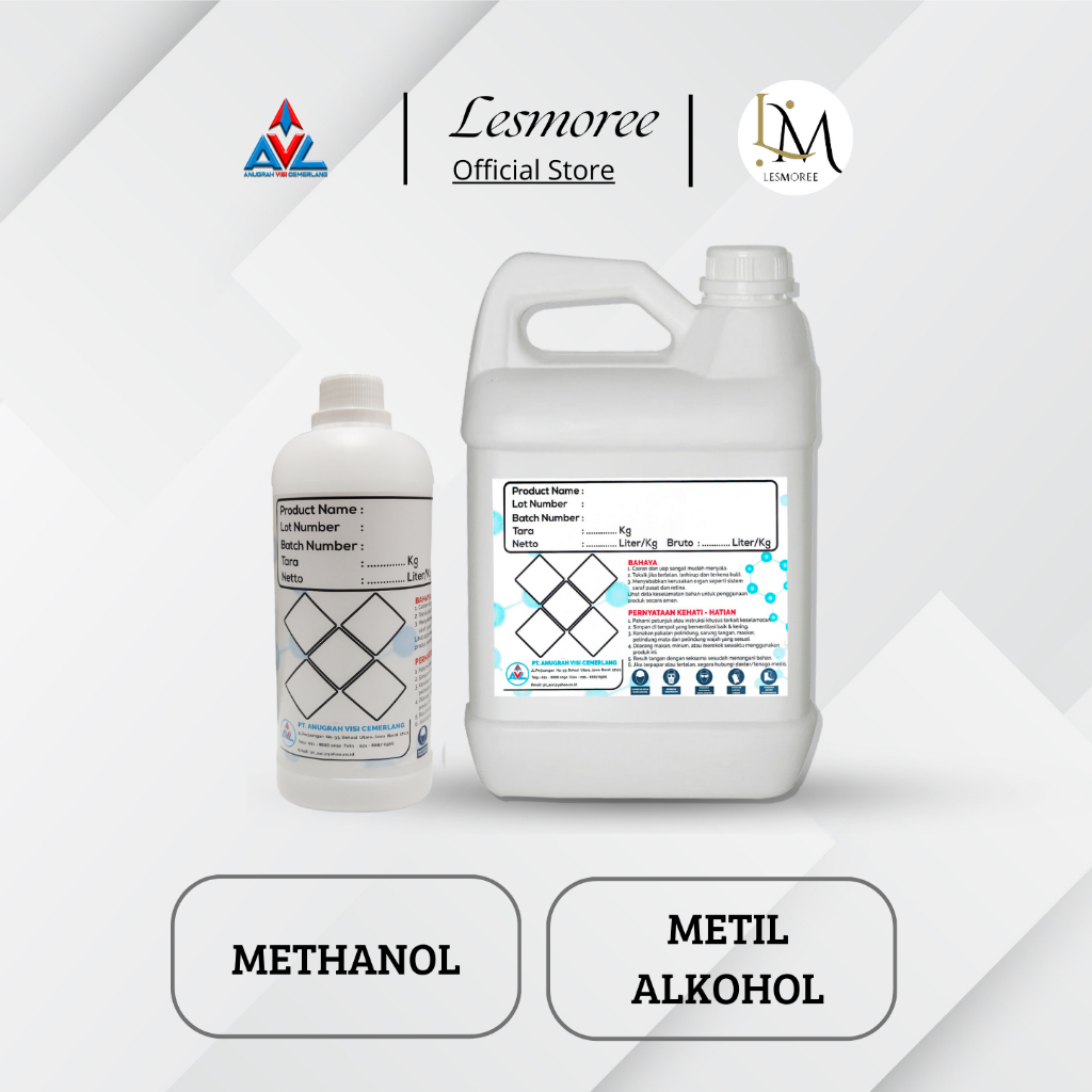 METHANOL / METANOL 99% / METIL ALKOHOL /PELARUT PARFUM / PEMBERSIH