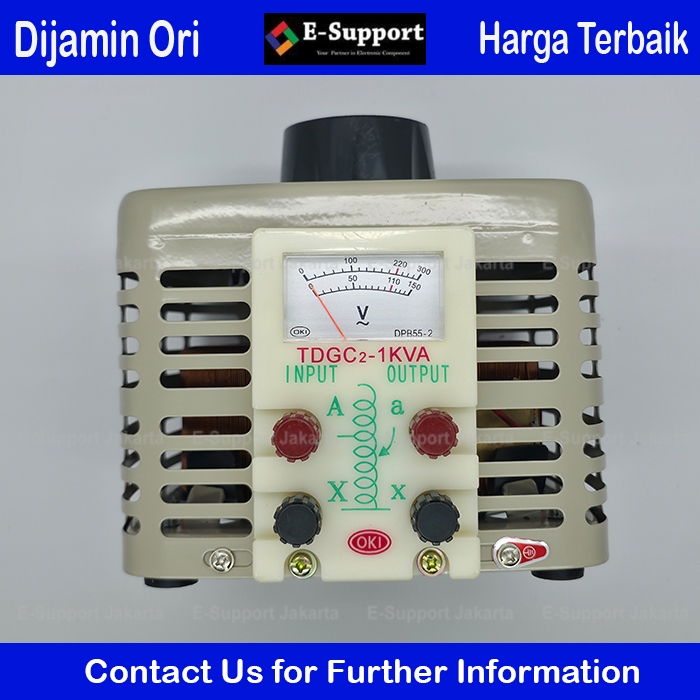 E-Support Regulator Oki 1000W 1KW TDGC2-1KVA 220VAC Input 0-250VAC
