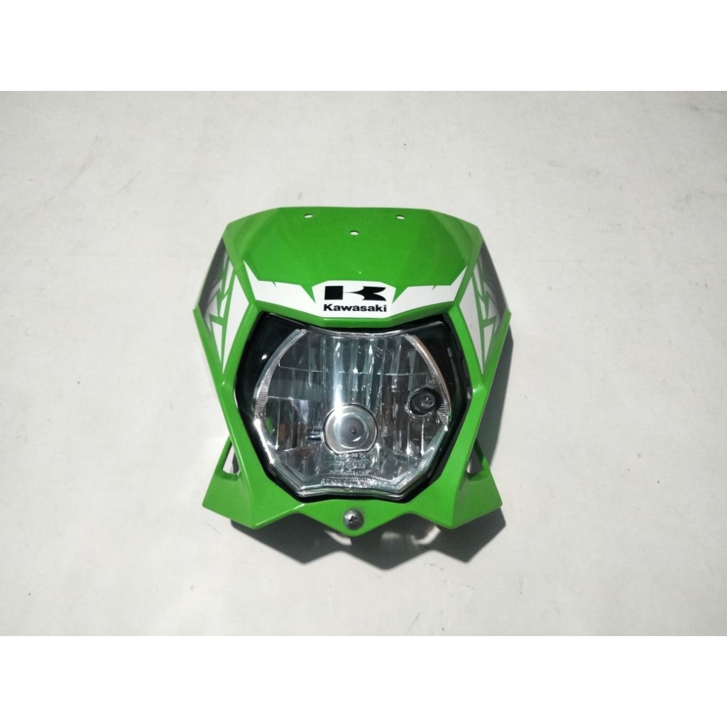 Headlamp Batok  Lampu Depan Original Copotan Kawasaki KLX 150 BF / DTRACKER NEW.