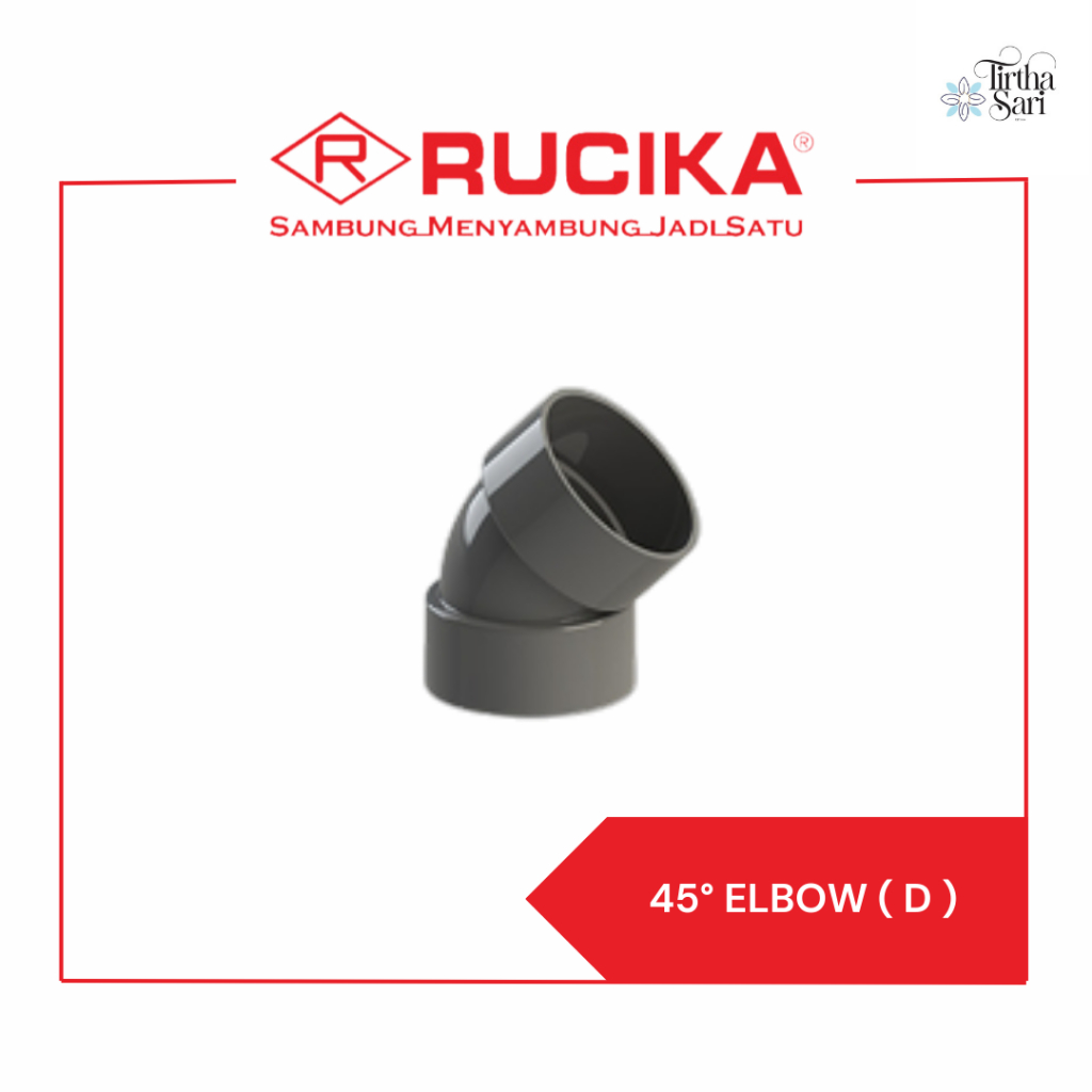 Siku / Elbow 45° Rucika D 1 1/4 - 4 Inch