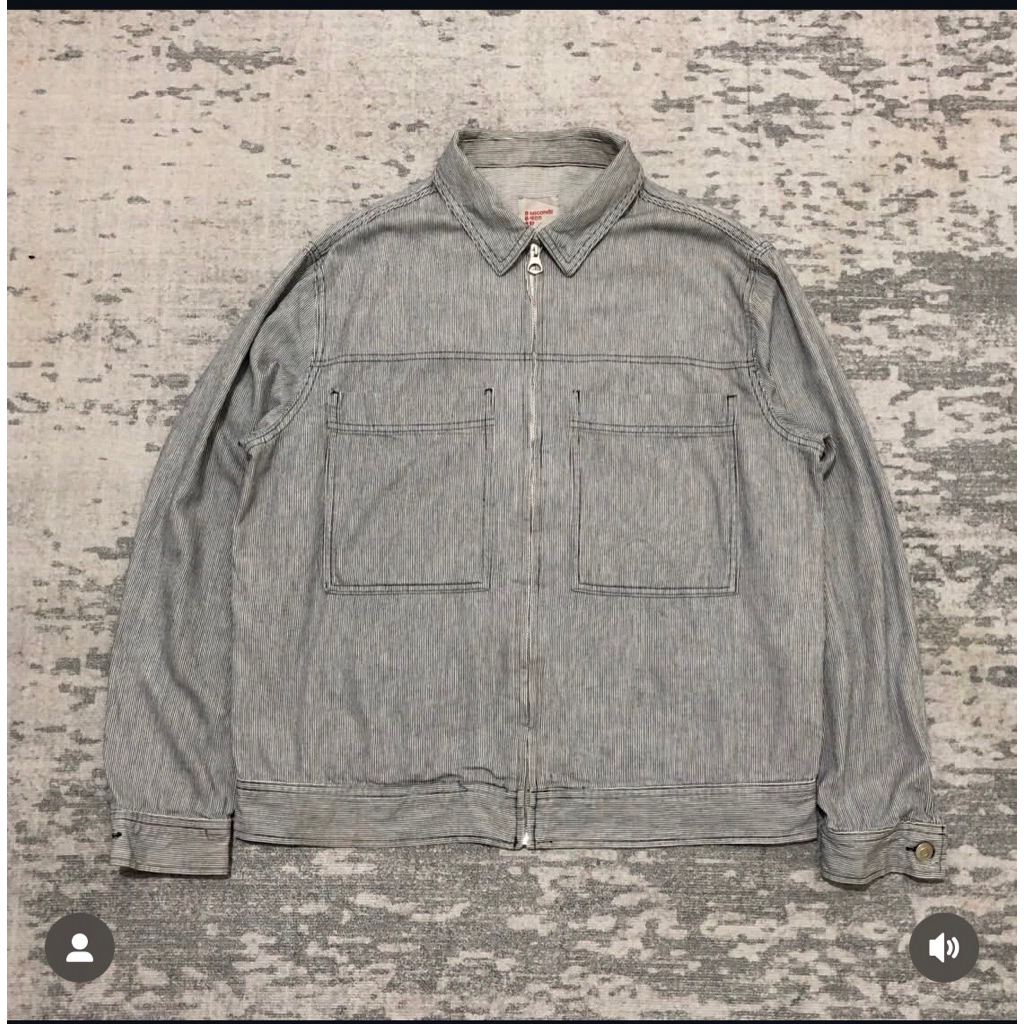 8scnds hickory work jacket double pocket