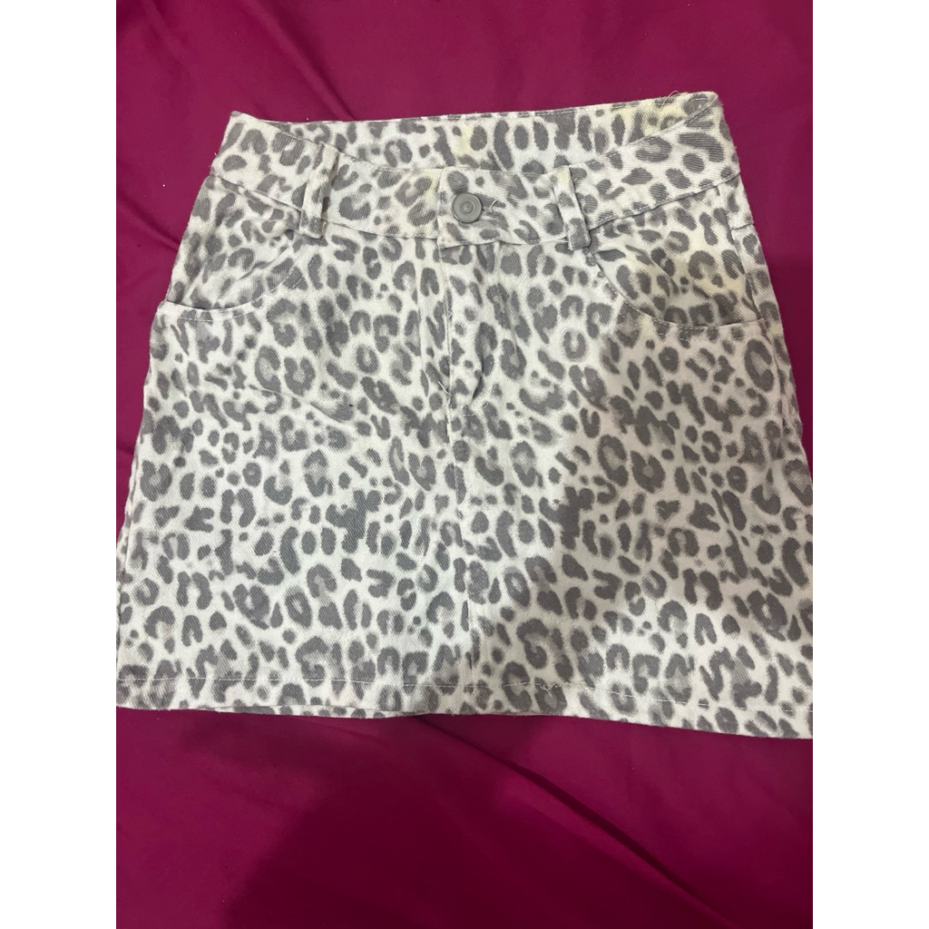 pl Leopard Skirt / Rok Leopard