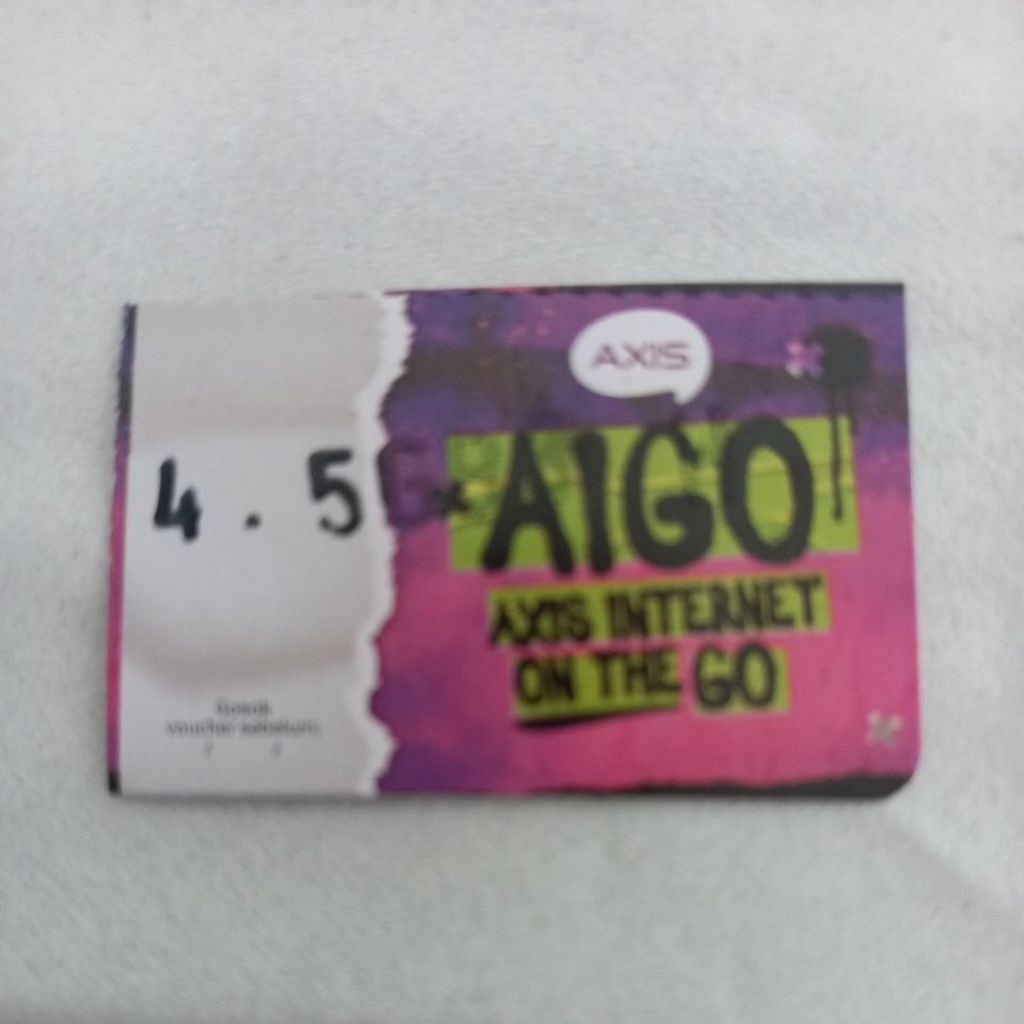 Axis 4.5GB 3Hari