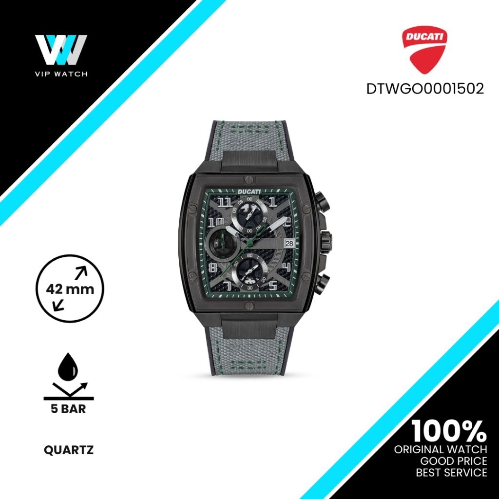 (Exclusive) Jam Tangan Ducati DT088 Original 100%
