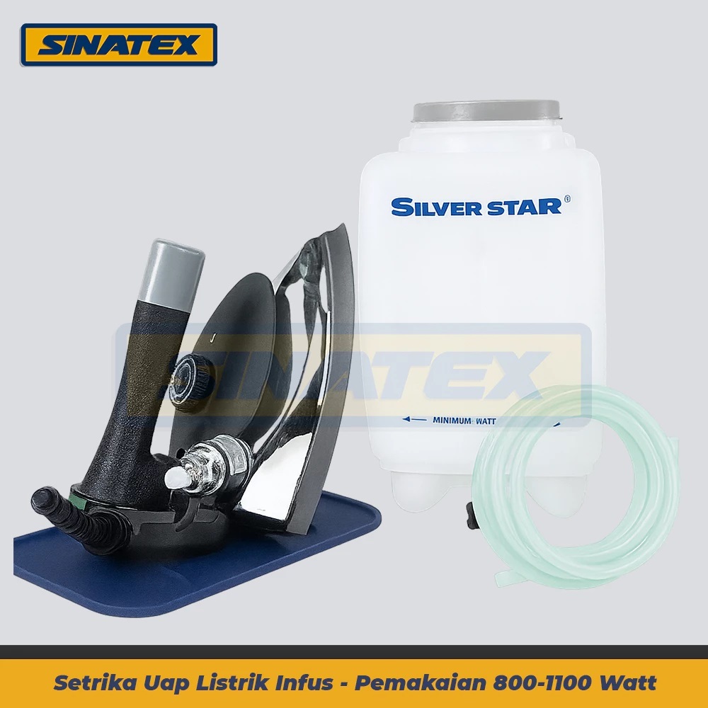 Setrika Uap Listrik Konveksi Gantung Infus F-Strong Silverstar FS-Star Laundry Gosokan Uap Portable