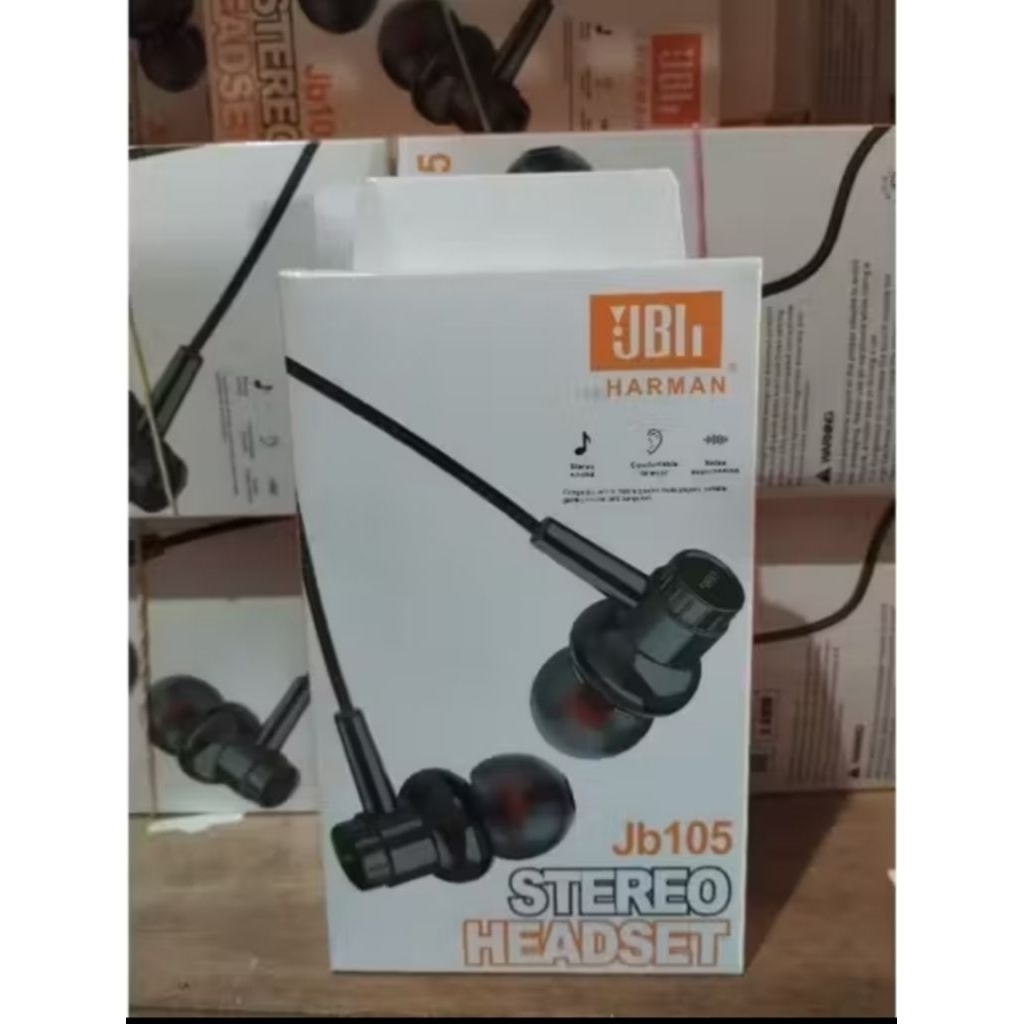 Headset JBL JB-105 SUPER BASS SOUND + Mic