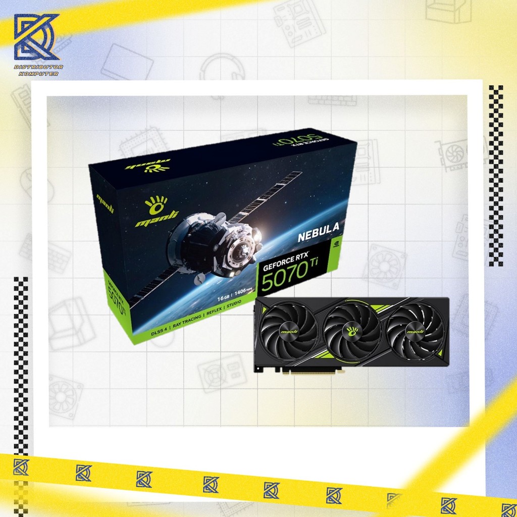 MANLI NEBULA GEFORCE RTX 5070 TI / RTX 5070TI 16GB GDDR7