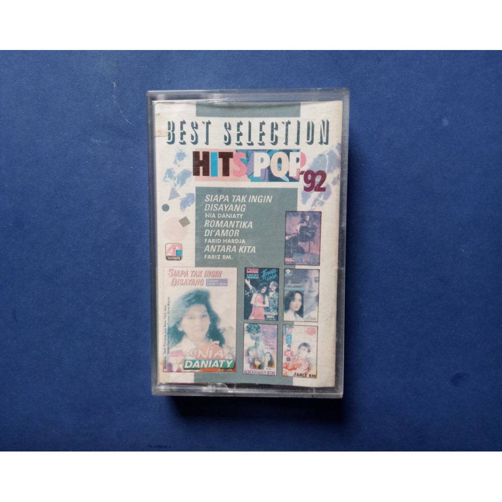 Kaset Pita Best Selection Hits Pop '92 Prod Akurama Records