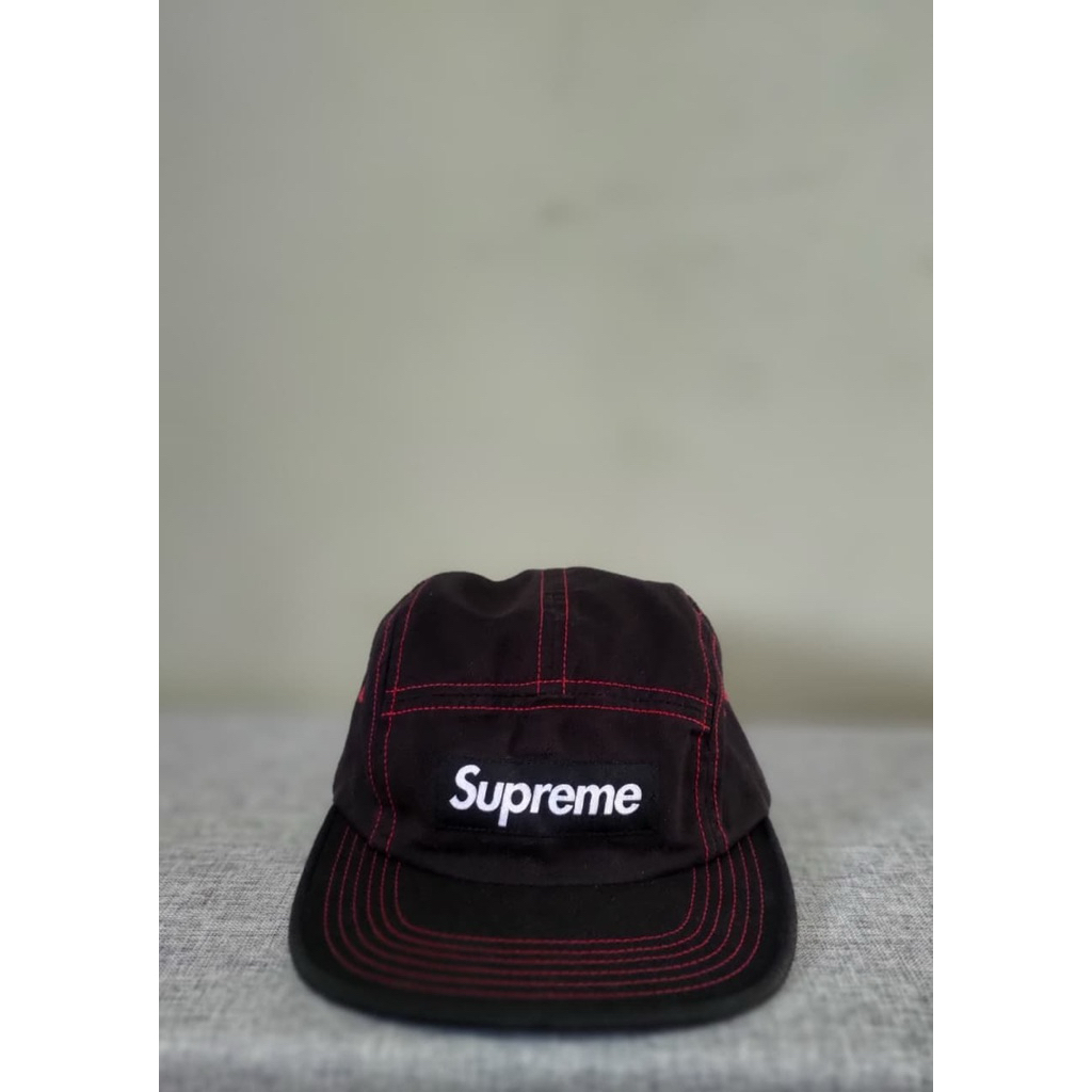 Supreme Contrast Stitch Camp Cap Supreme 5 Panel Cap