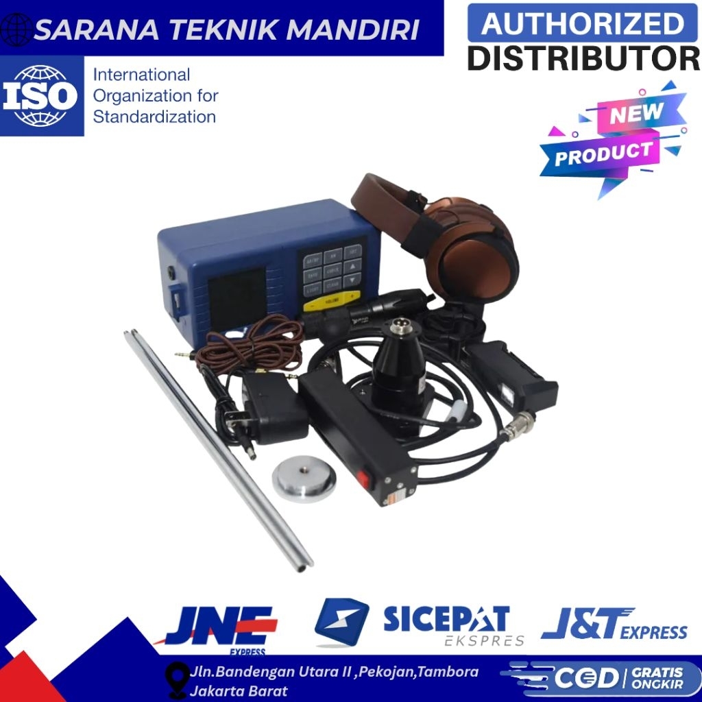 AJL-2000 Underground Water Pipe Leakage Detector Water Pipe Leak Machi