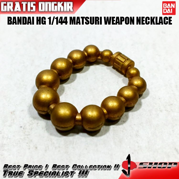BANDAI HG 1/144 MATSURI WEAPON NECKLACE HG3504