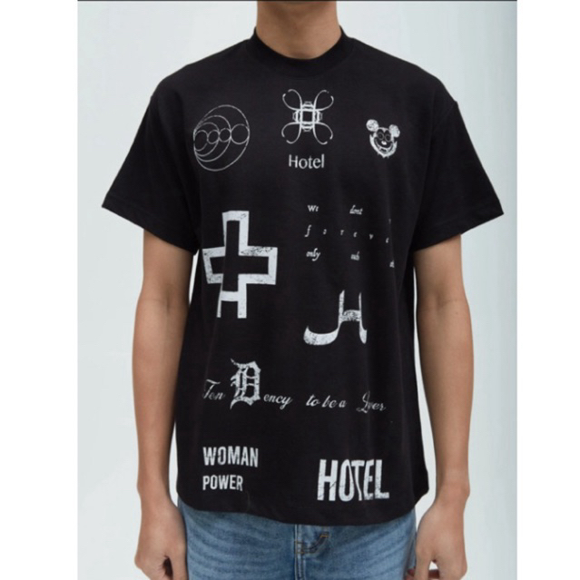 Logo Tee Black HOTEL OFFICIAL