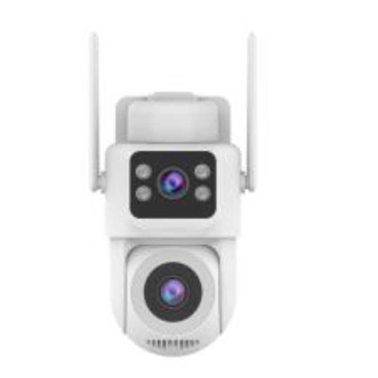 CCTV Wifi PTZ 4MP 2Lens Waterproof TUYA | System Security CCTV PTZ Tuya Wifi