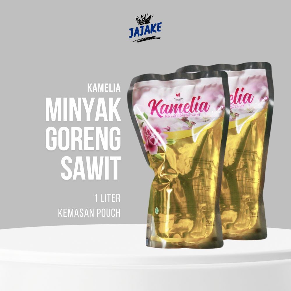 JAJAKE - Kamelia Minyak Goreng Sawit - 2 x 1 Liter (Kemasan Pouch)